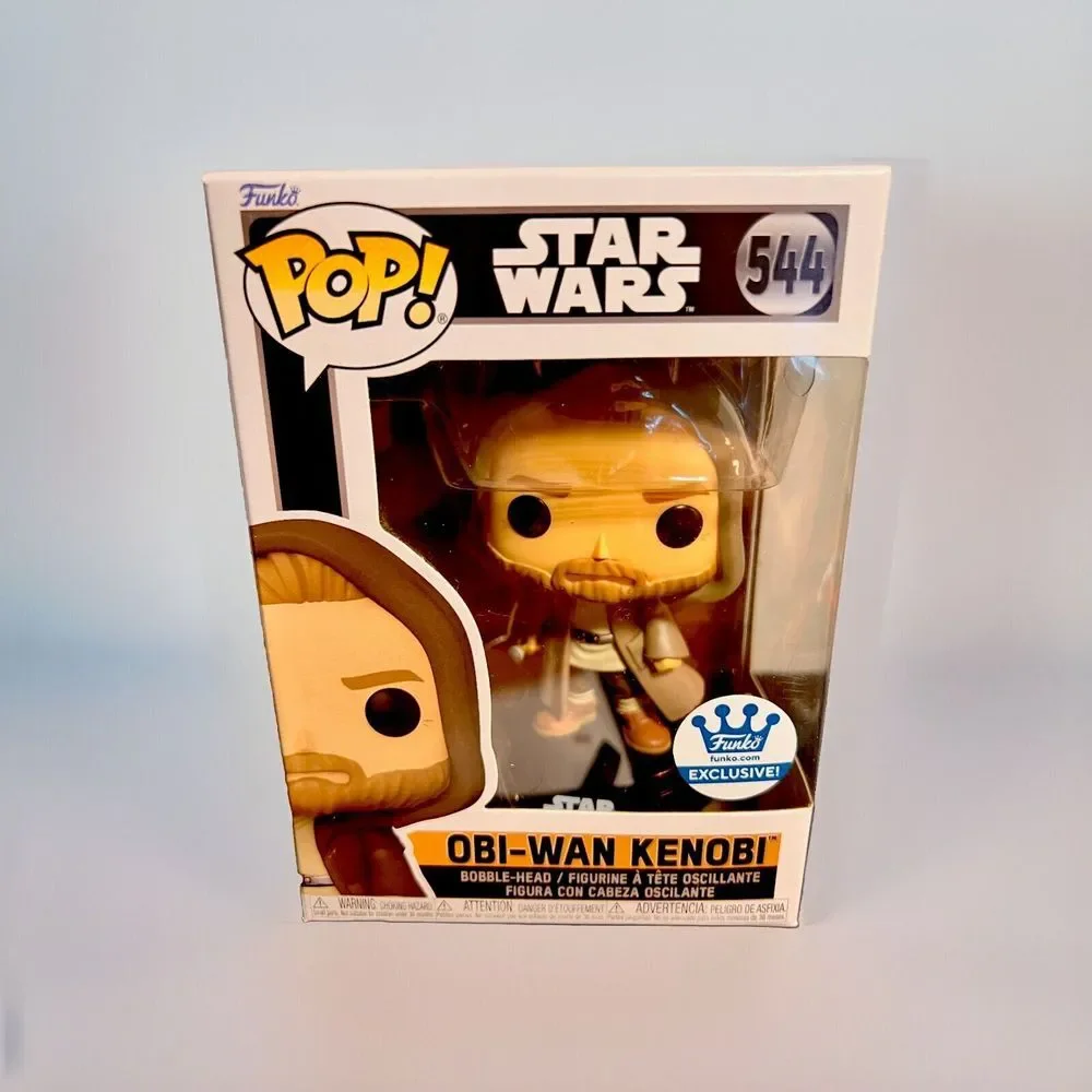 FUNKO Pop! 544 Exclusive OBI-WAN KENOBI IN JEDI ROBE -STAR WARS Brand New‎